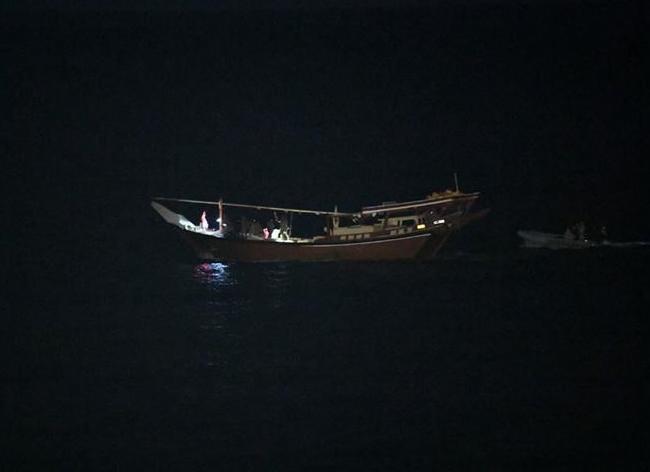 Рыбалка в море ночью