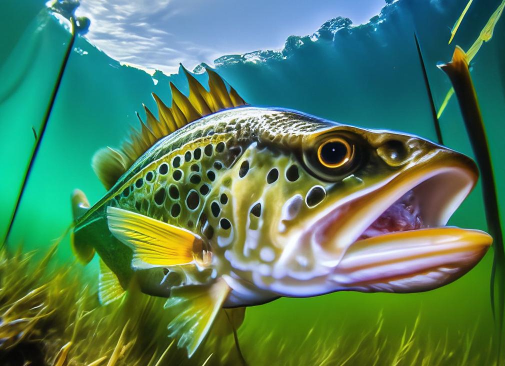 Как охотиться на судака под водой