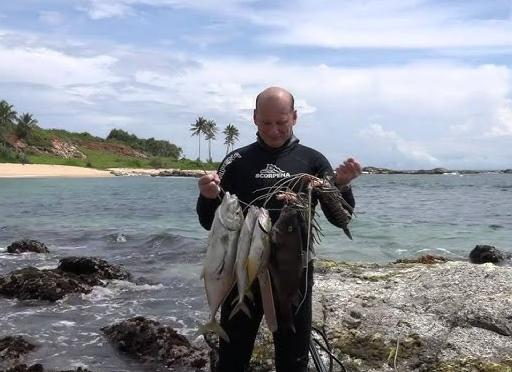 Подводная охота в Шри-Ланке