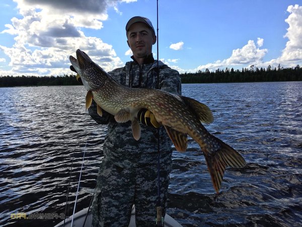 Рыбалка в Сямозере в Карелии